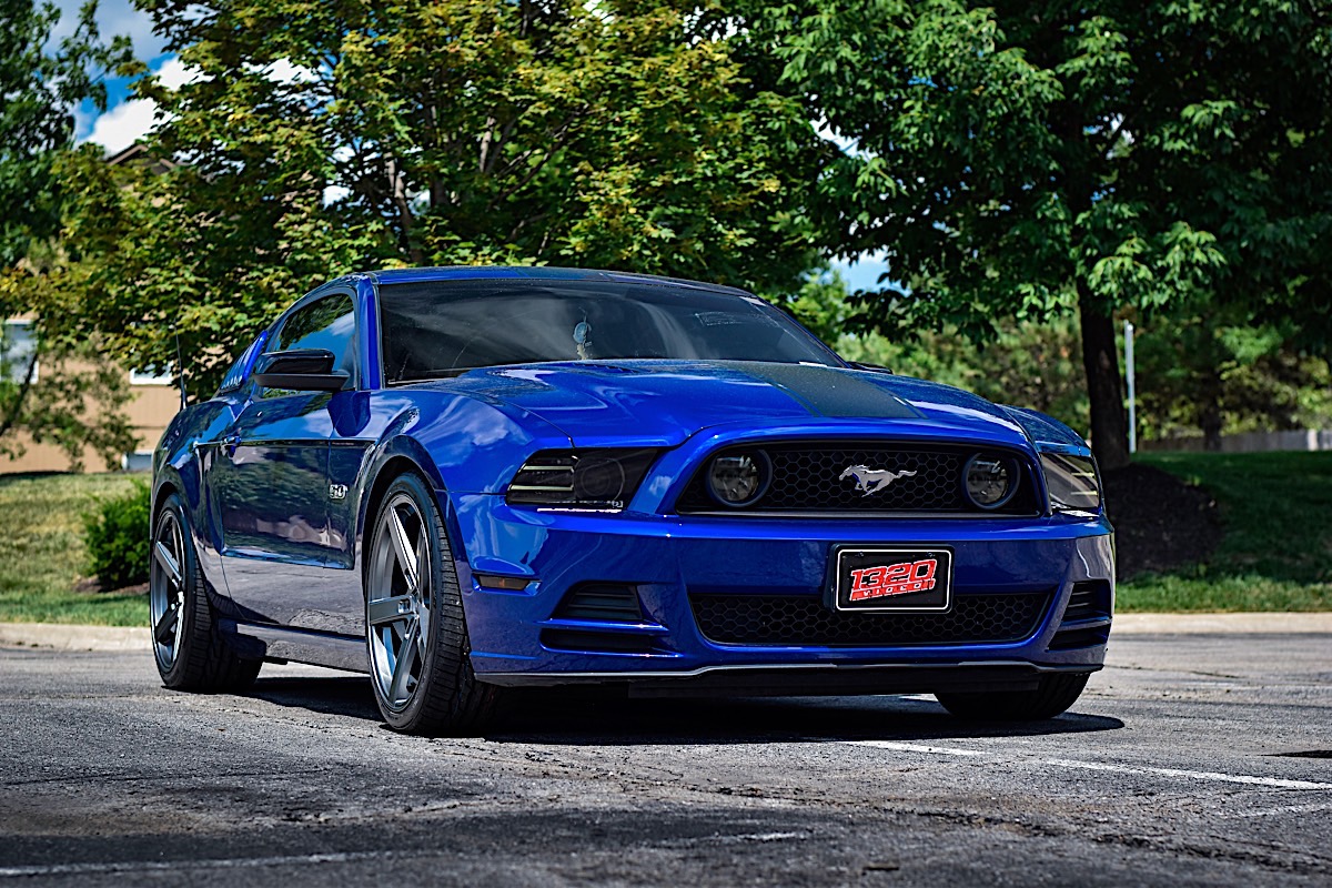 Ford Mustang with American Racing AR920 Blockhead